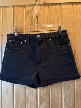 MADEWELL High-rise Denim Shorts, size 30